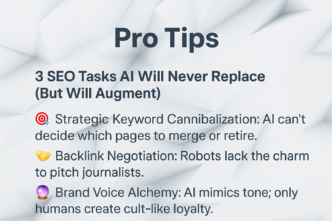 3 SEO Tasks ProTips
