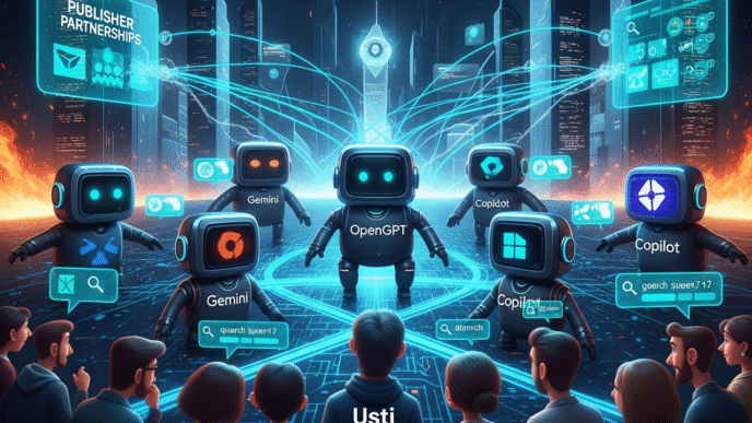 AI Search Wars Heat Up as Models Compete for Publisher Partnerships and User Attention