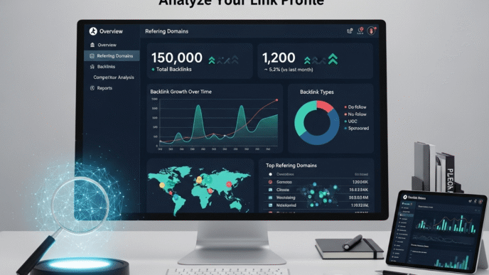 Comparison table showing features and pricing of top 12 backlink checker tools
