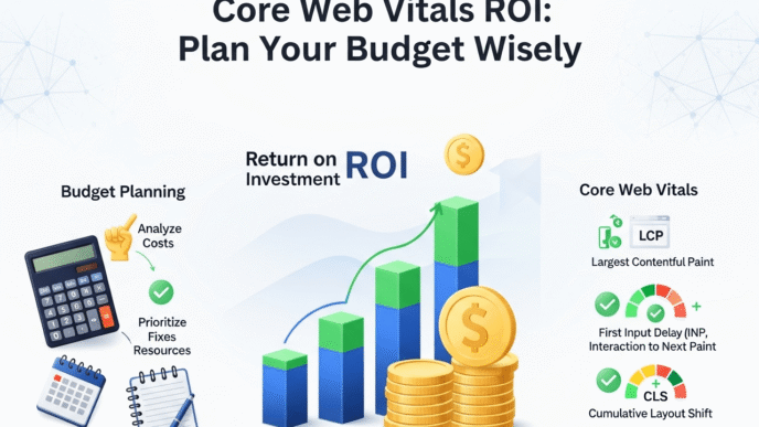 ROI calculator showing performance optimization costs versus revenue improvements