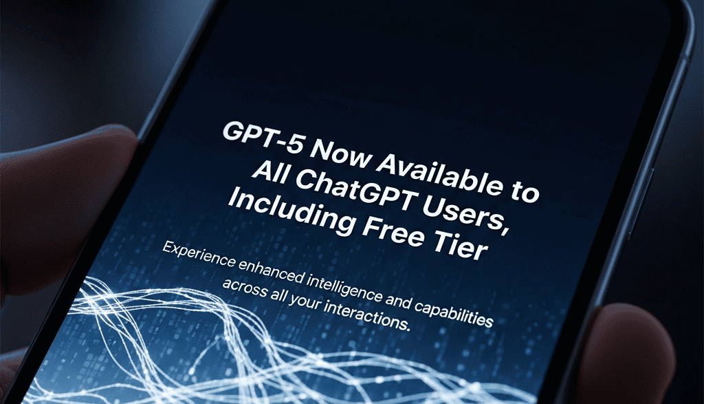 GPT-5 Now Available to All ChatGPT Users, Including Free Tier