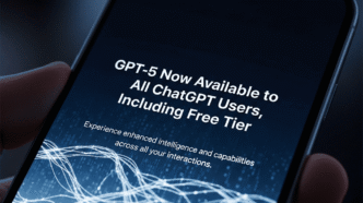 GPT-5 Now Available to All ChatGPT Users, Including Free Tier