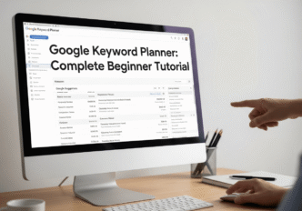 dashboard of keyword planner