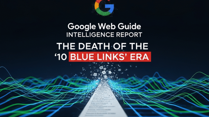 Google Web Guide Intelligence Report