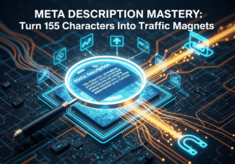 Meta Description Mastery: Turn 155 Characters Into Traffic Magnets