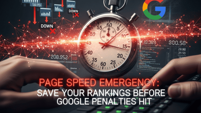 Page Speed Emergency: Save Your Rankings Before Google Penalties Hit