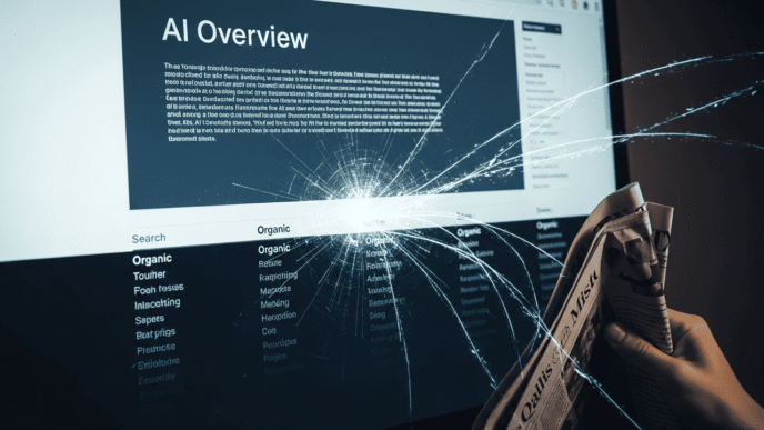 Publishers Face Traffic Crisis as AI Overviews Push Organic Results Below the Fold