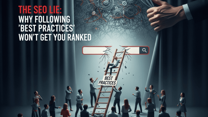 The SEO Lie: Why Following "Best Practices" Won't Get You Ranked