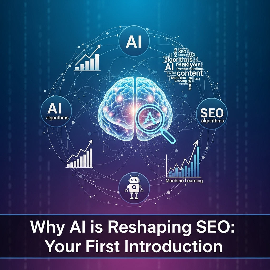 Infographic of how AI is reshaping of SEO