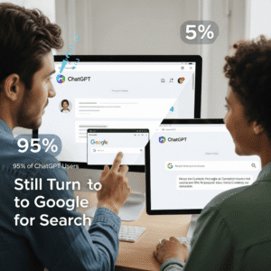 95 percent ChatGPT Users Still Turn to Google for Search