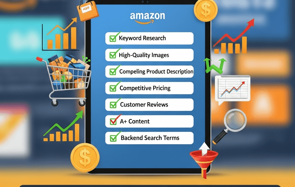 Amazon Product Listing Optimization: The Ultimate Checklist for Higher Rankings & Conversions
