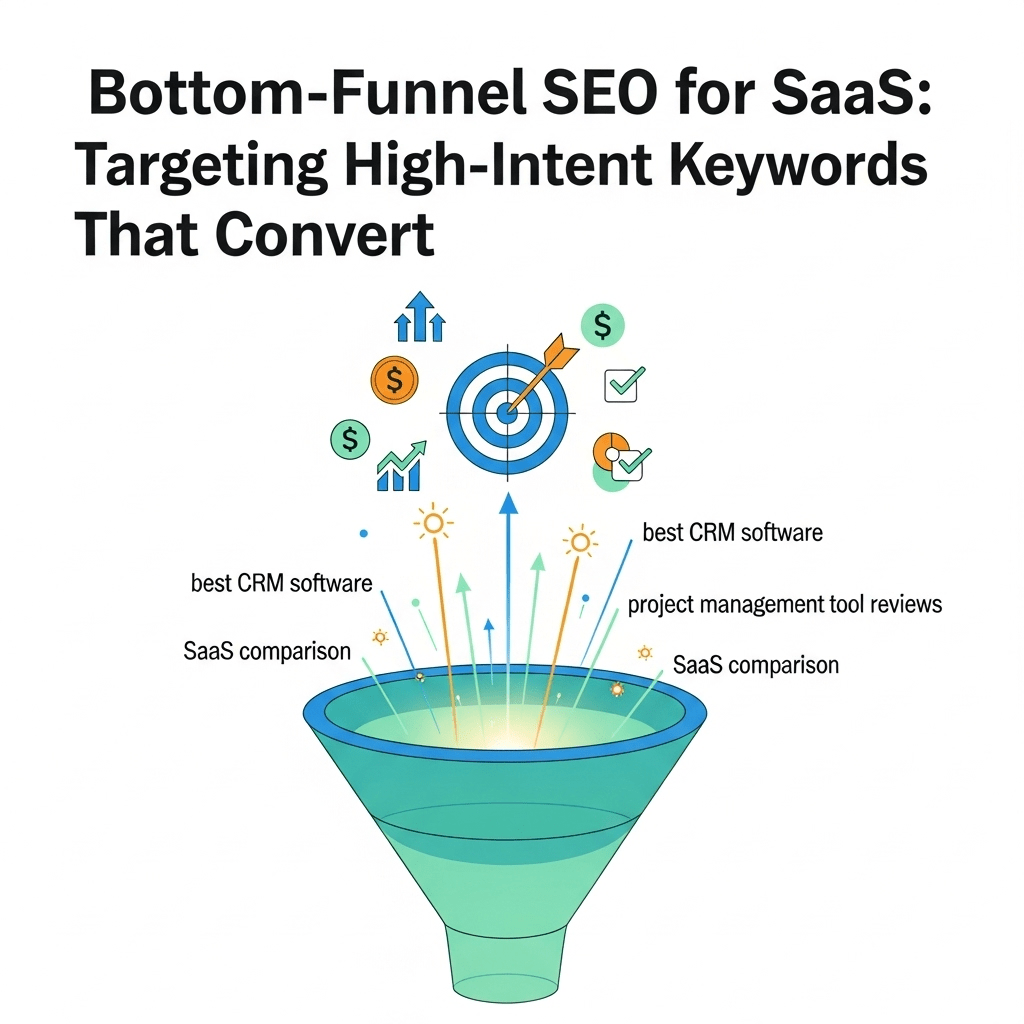 Bottom-Funnel SEO for SaaS: Targeting High-Intent Keywords That Convert