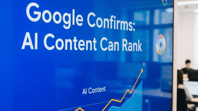 Google Confirms: AI Content Can Rank—But Only If It's Actually Good