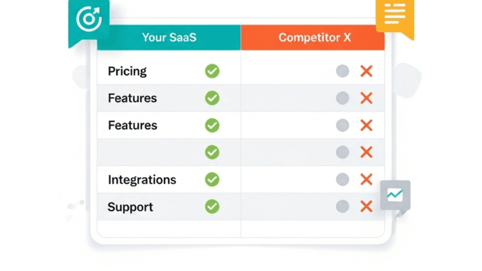 SaaS Comparison Pages That Convert: Templates and Best Practices