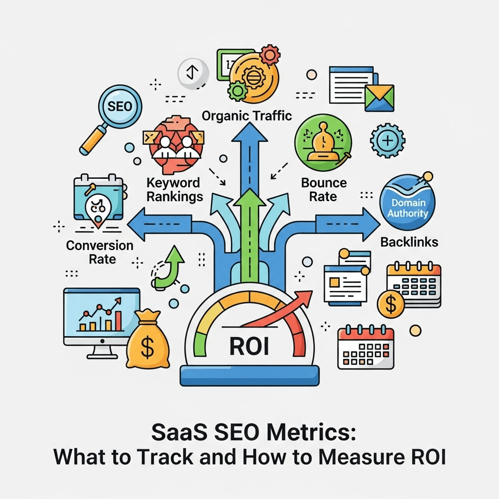 SaaS SEO Metrics: What to Track and How to Measure ROI