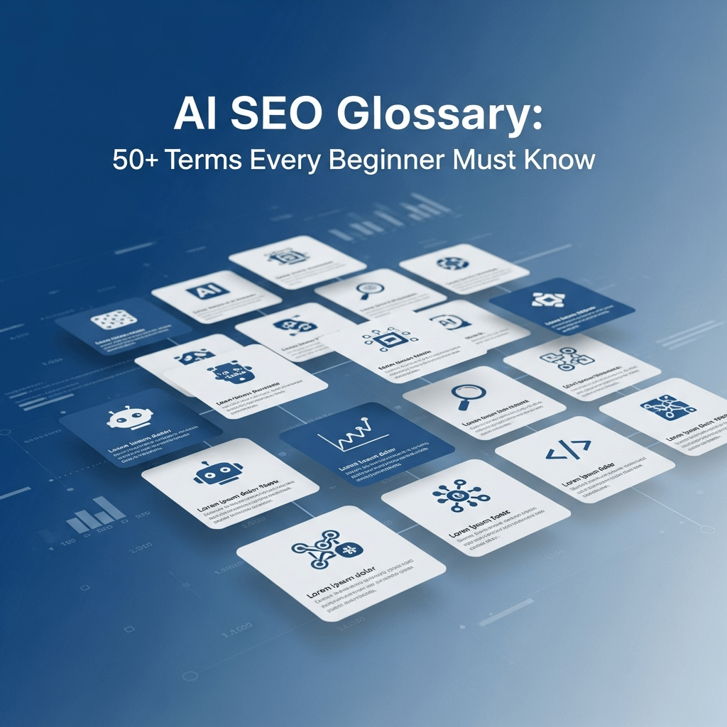 AI SEO Glossary: 50+ Terms Every Beginner Must Know in 2025