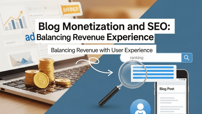 Blog Monetization and SEO: Balancing Revenue with User Experience