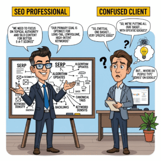 Real quotes from real SEO professionals (and their confused clients)