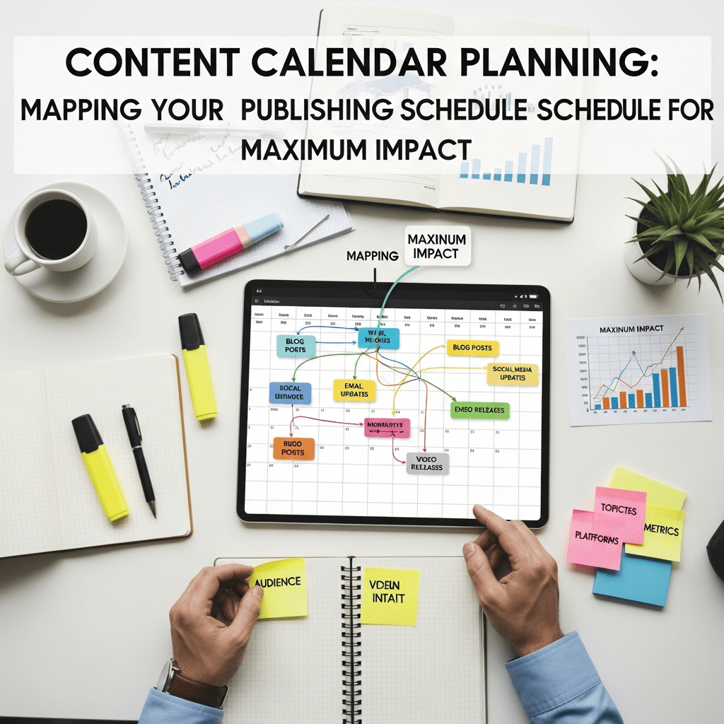 Content Calendar Planning: Mapping Your Publishing Schedule for Maximum Impact