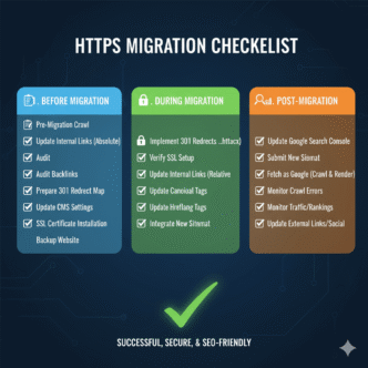 HTTPS Migration Checklist: Moving from HTTP to HTTPS Without Rankings Drop