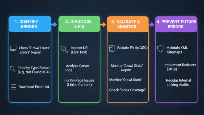 How to Fix Crawl Errors in Google Search Console