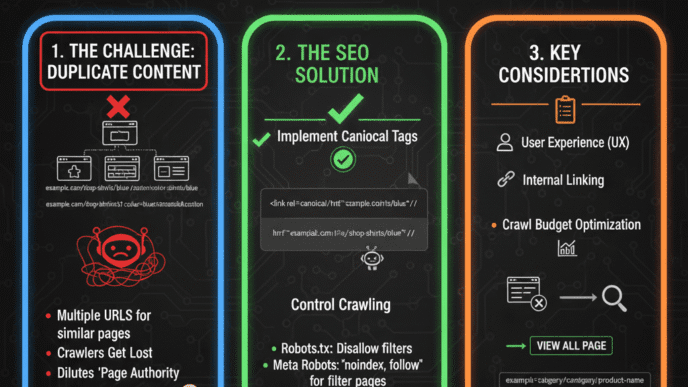 How to Optimize Faceted Navigation for SEO Without Index Bloat