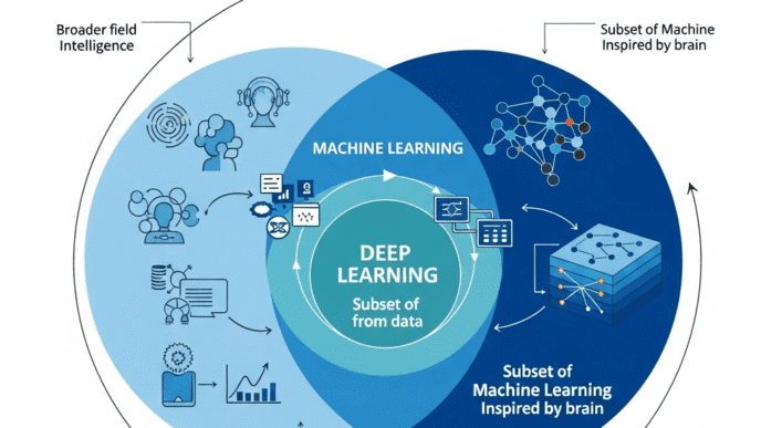 Machine Learning vs AI vs Deep Learning: SEO Differences Explained