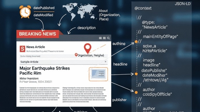 News Article Schema Markup: Structured Data for Breaking News and Updates