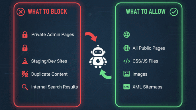 Robots.txt Best Practices: What to Block and What to Allow