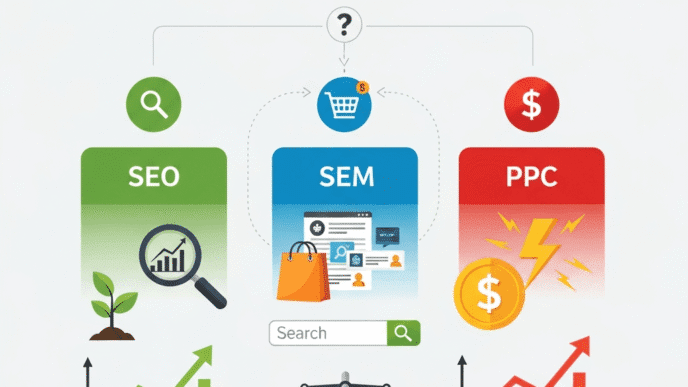SEO vs. SEM vs. PPC: Which Strategy Delivers the Best ROI in 2025's AI-Driven Market?