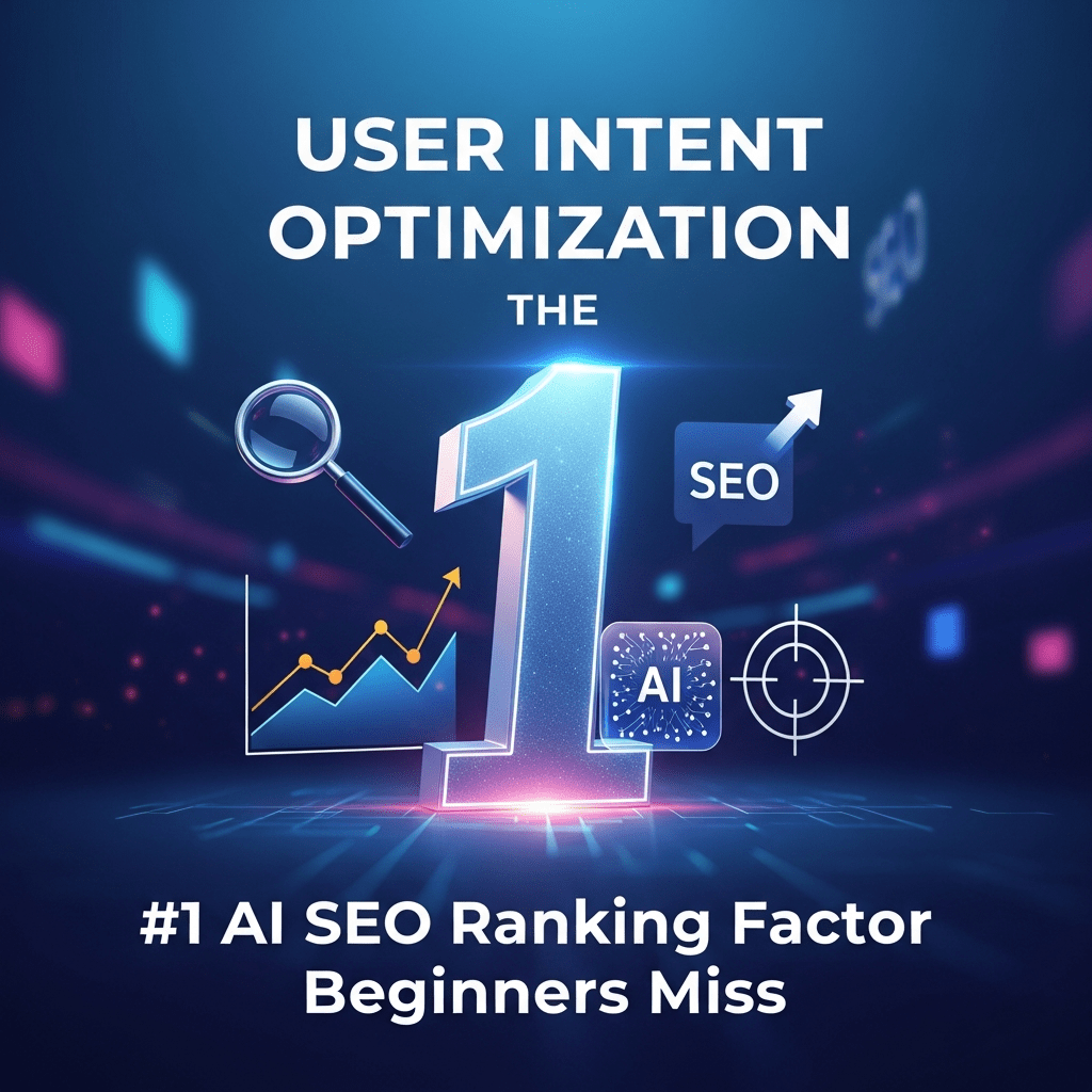 User Intent Optimization: The #1 AI SEO Ranking Factor Beginners Miss
