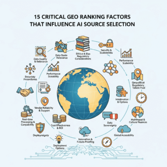 15 Critical GEO Ranking Factors That Influence AI Source Selection