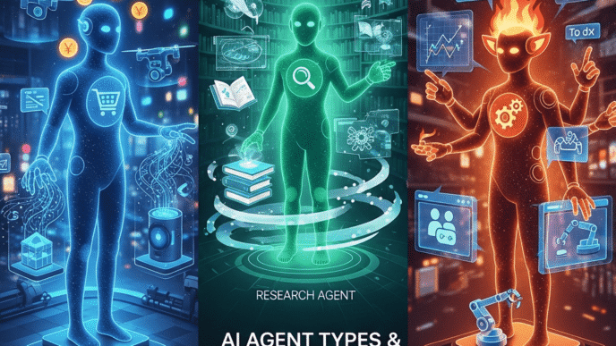 AI Agent Types & Behaviors: Understanding Shopping, Research & Task Agents