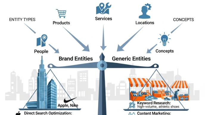 Brand vs Generic Entity Optimization: Strategies for Different Entity Types