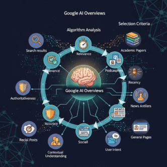How Google AI Overviews Select Content: Algorithm Analysis & Selection Criteria