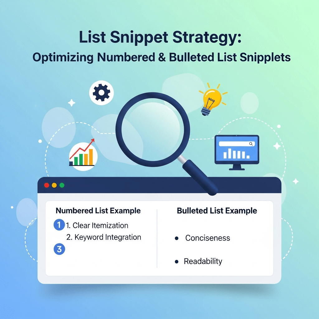 List Snippet Strategy: Optimizing Numbered & Bulleted List Snippets