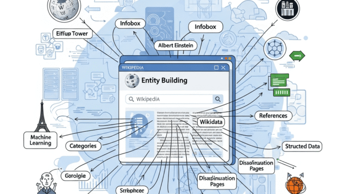 Wikipedia for Entity Building: Leveraging Wikipedia for Knowledge Graph Presence